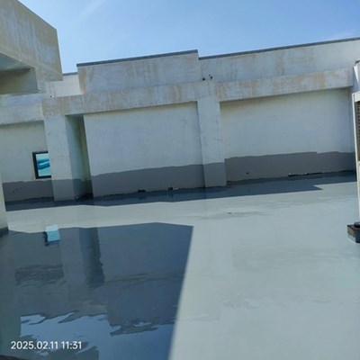 台中劉先生 屋頂PU防水工程 外牆隔熱工程