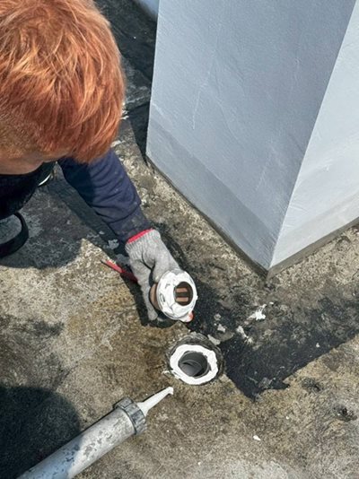彰化江先生 屋頂PU防水工程 外牆隔熱工程