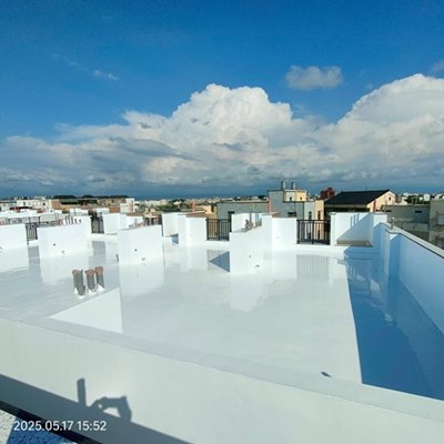 彰化江先生 屋頂PU防水工程 外牆隔熱工程