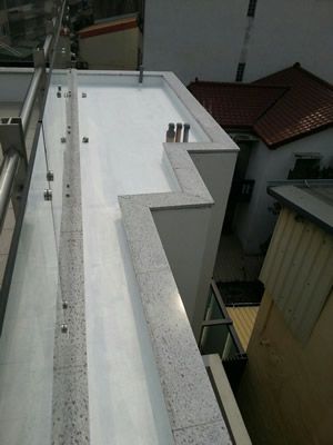南投屋頂排水溝防水工程-張房東